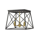 Z-Lite - Trestle Flush Mount - Lights Canada