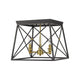 Z-Lite - Trestle Flush Mount - Lights Canada