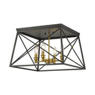 Z-Lite - Trestle Flush Mount - Lights Canada