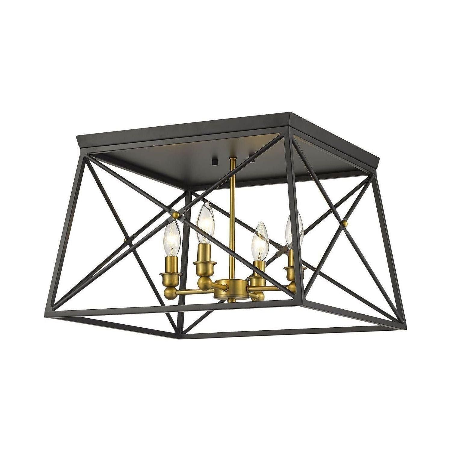 Z-Lite - Trestle Flush Mount - Lights Canada