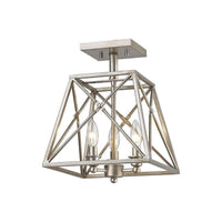 Trestle Semi Flush Mount