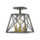 Z-Lite - Trestle Semi Flush Mount - Lights Canada