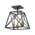 Z-Lite - Trestle Semi Flush Mount - Lights Canada