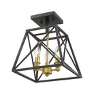 Z-Lite - Trestle Semi Flush Mount - Lights Canada