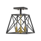 Z-Lite - Trestle Semi Flush Mount - Lights Canada