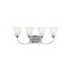 Generation Lighting - Holman 4-Light Vanity Light (with Bulbs) - Lights Canada