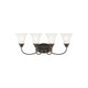 Generation Lighting - Holman 4-Light Vanity Light (with Bulbs) - Lights Canada