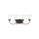 Generation Lighting - Holman 4-Light Vanity Light (with Bulbs) - Lights Canada