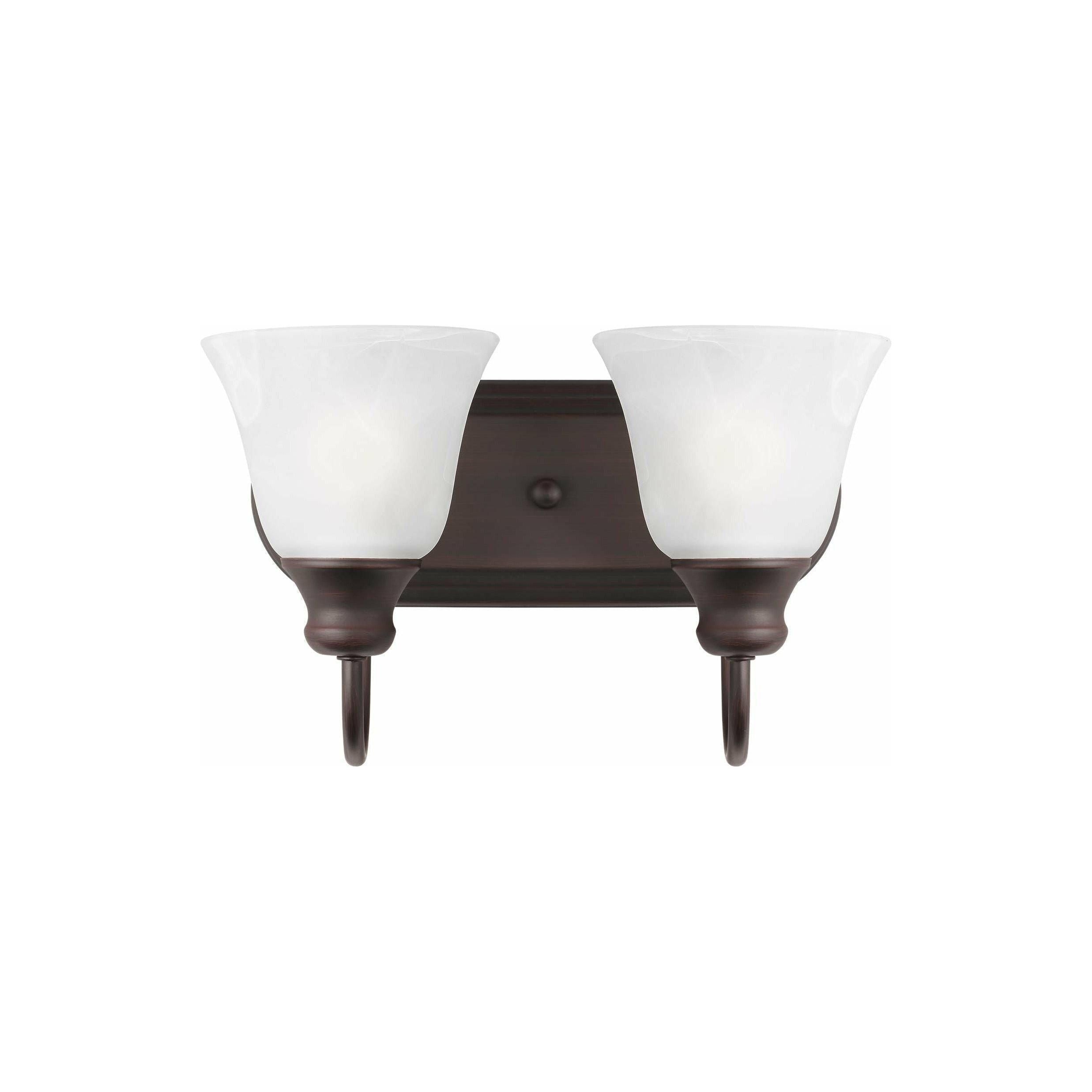 Generation Lighting - Windgate 2-Light Vanity Light - Lights Canada