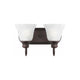 Generation Lighting - Windgate 2-Light Vanity Light (with Bulbs) - Lights Canada
