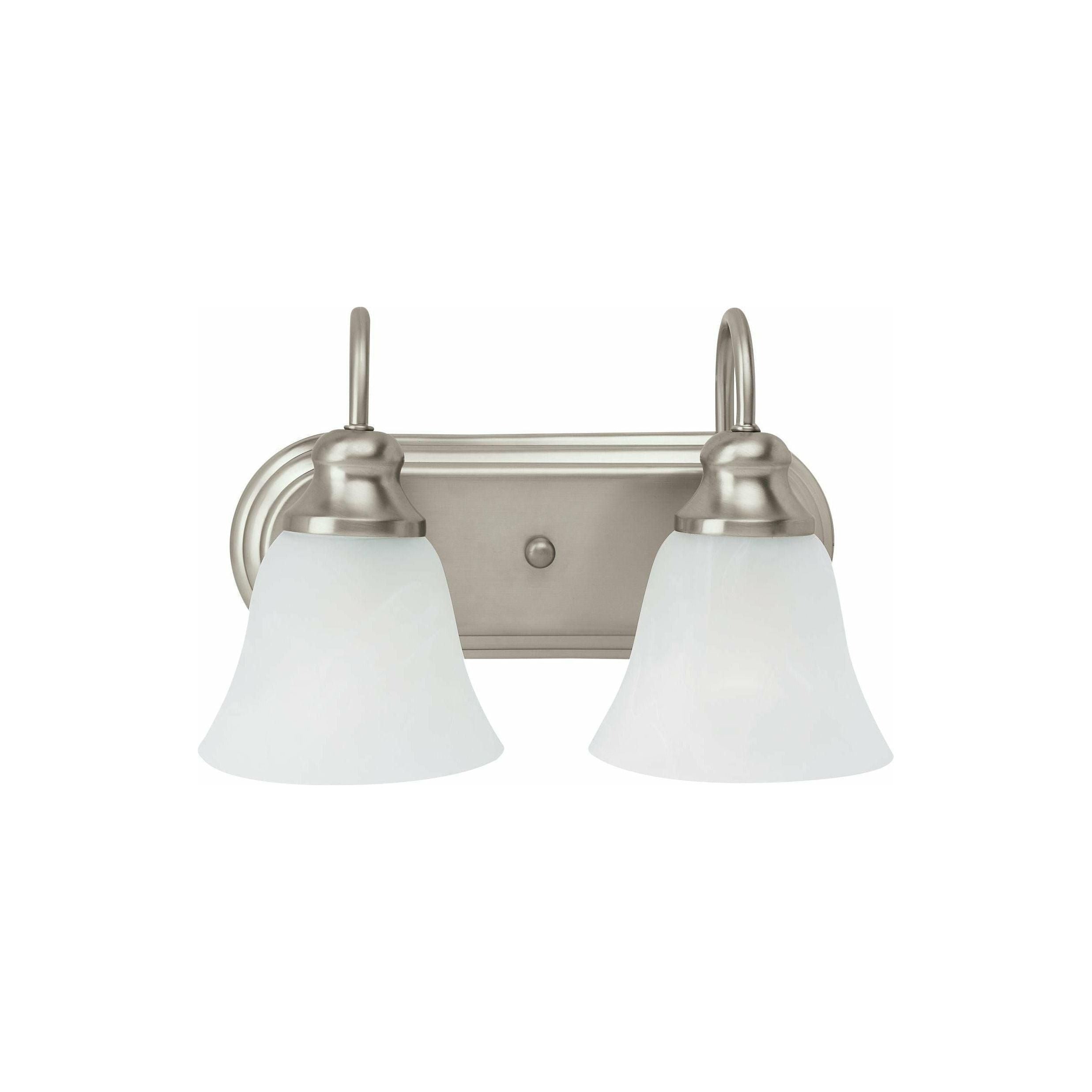 Generation Lighting - Windgate 2-Light Vanity Light (with Bulbs) - Lights Canada