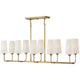Hinkley - Lewis Ten Light Linear - Lights Canada