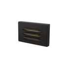 WAC Lighting - 5" 12V LED Horizontal Louvered Surface Mounted Indoor/Outdoor Step Light and Wall Light - Lights Canada
