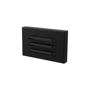 WAC Lighting - 5" 12V LED Horizontal Louvered Surface Mounted Indoor/Outdoor Step Light and Wall Light - Lights Canada