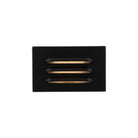 WAC Lighting - 5" 12V LED Horizontal Louvered Surface Mounted Indoor/Outdoor Step Light and Wall Light - Lights Canada