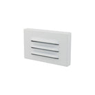 WAC Lighting - 5" 12V LED Horizontal Louvered Surface Mounted Indoor/Outdoor Step Light and Wall Light - Lights Canada