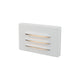 WAC Lighting - 5" 12V LED Horizontal Louvered Surface Mounted Indoor/Outdoor Step Light and Wall Light - Lights Canada