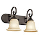 Kichler - Monroe 2-Light Vanity Light - Lights Canada