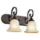 Kichler - Monroe 2-Light Vanity Light (with LED Bulbs) - Lights Canada