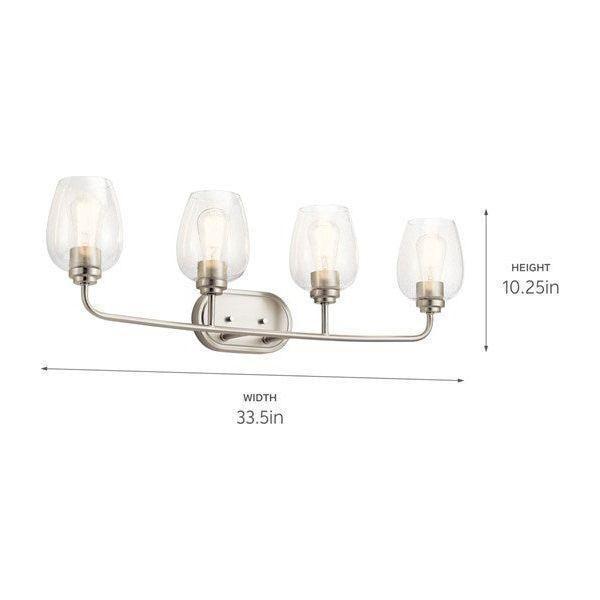 Kichler - Kichler Valserrano Vanity 4 Light - Lights Canada