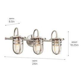 Kichler - Caparros Vanity Light - Lights Canada