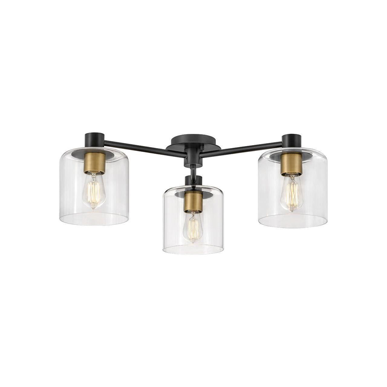Hinkley - Axel Large Semi-Flush Mount - Lights Canada