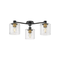 Axel Large Semi-Flush Mount