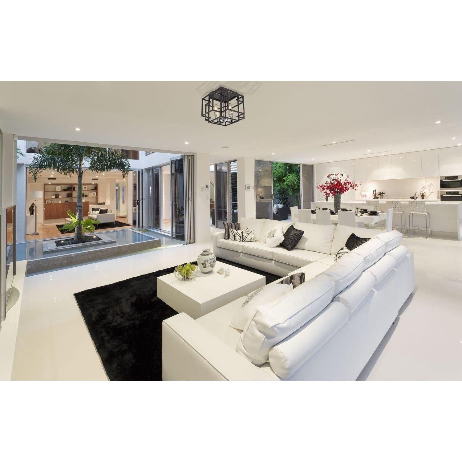 Z-Lite - Titania Flush Mount - Lights Canada