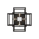 Z-Lite - Titania Flush Mount - Lights Canada