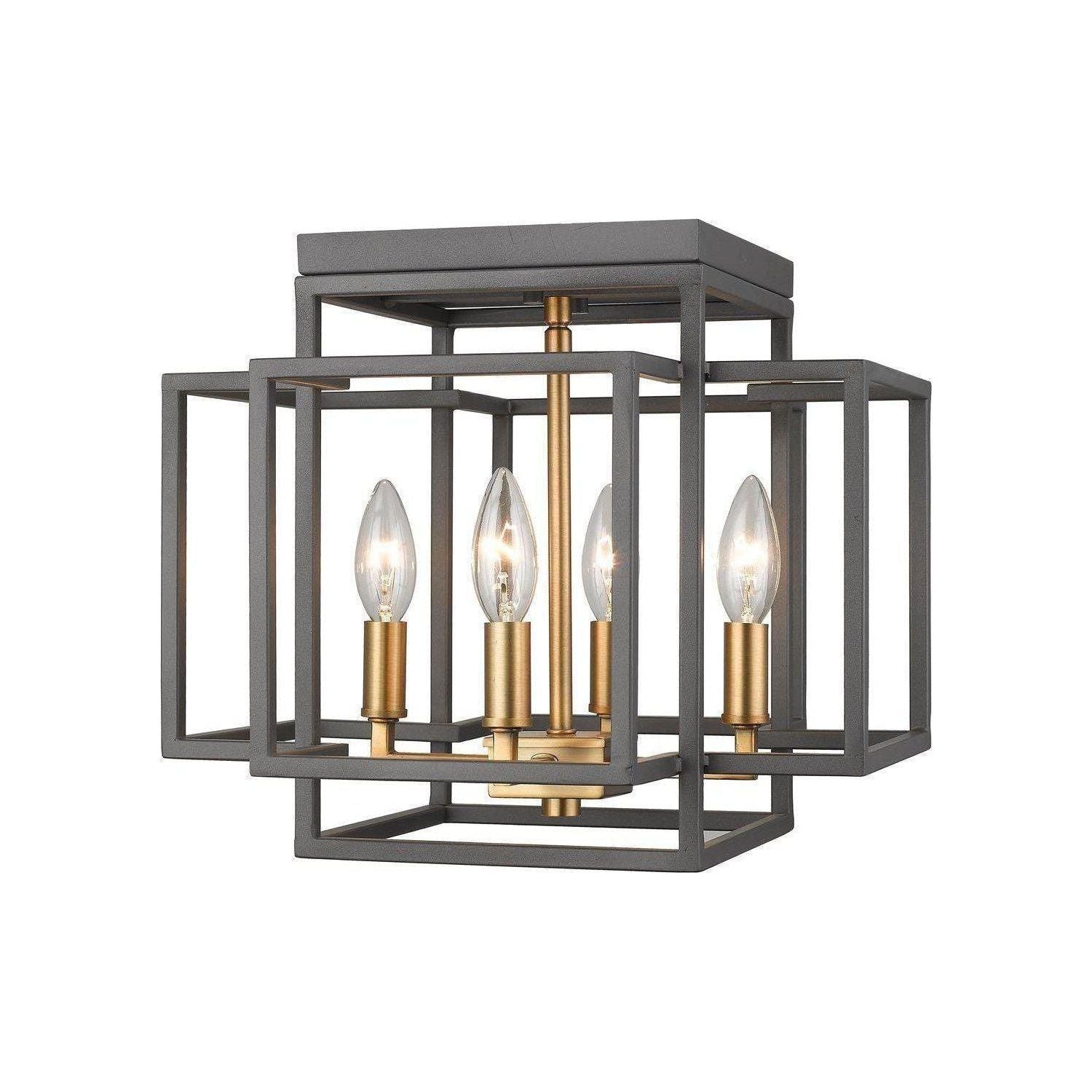Z-Lite - Titania Flush Mount - Lights Canada