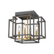 Z-Lite - Titania Flush Mount - Lights Canada