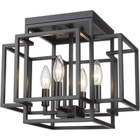 Titania 4-Light Flush Mount