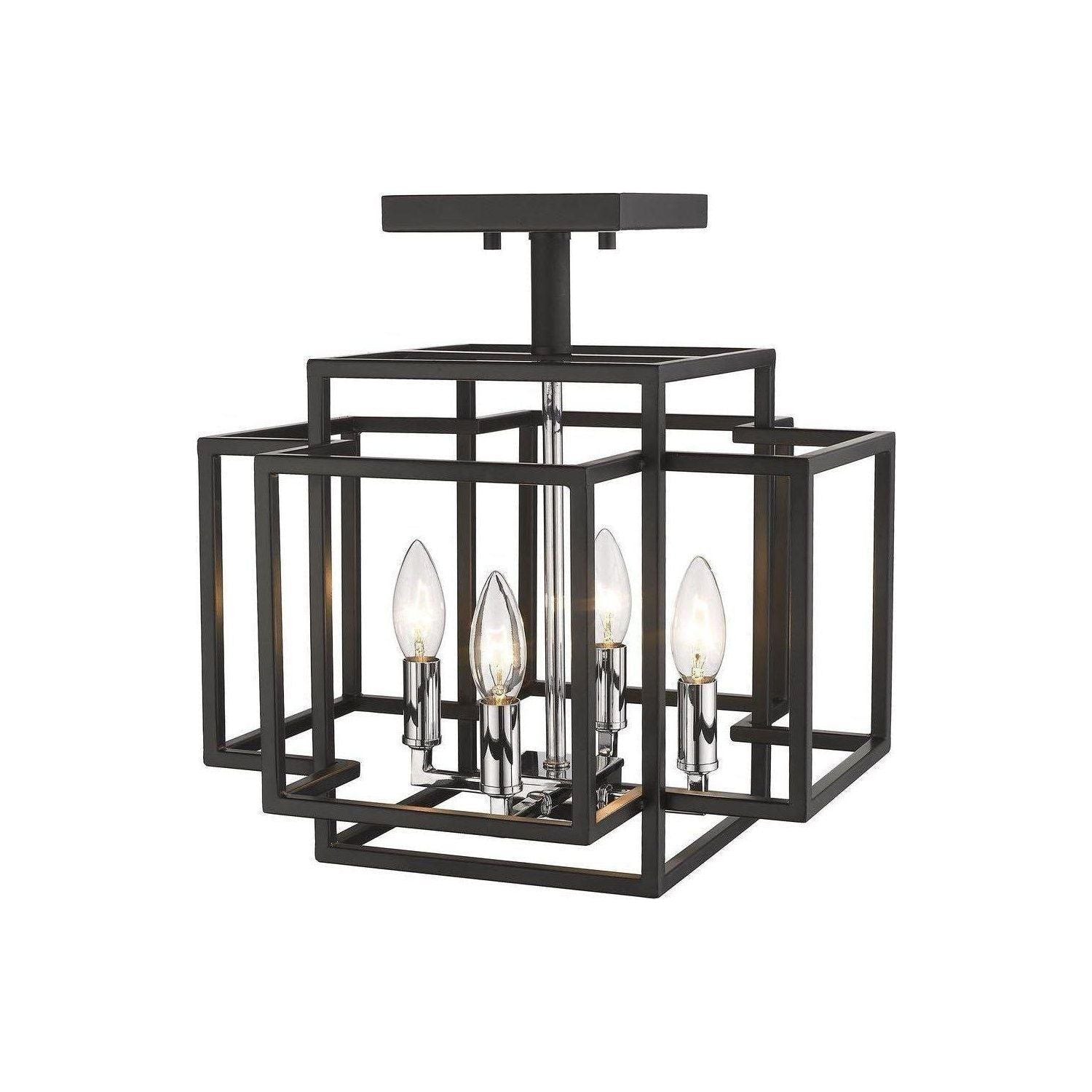Z-Lite - Titania Semi Flush Mount - Lights Canada