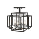Z-Lite - Titania Semi Flush Mount - Lights Canada