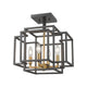 Z-Lite - Titania Semi Flush Mount - Lights Canada