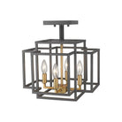 Z-Lite - Titania Semi Flush Mount - Lights Canada