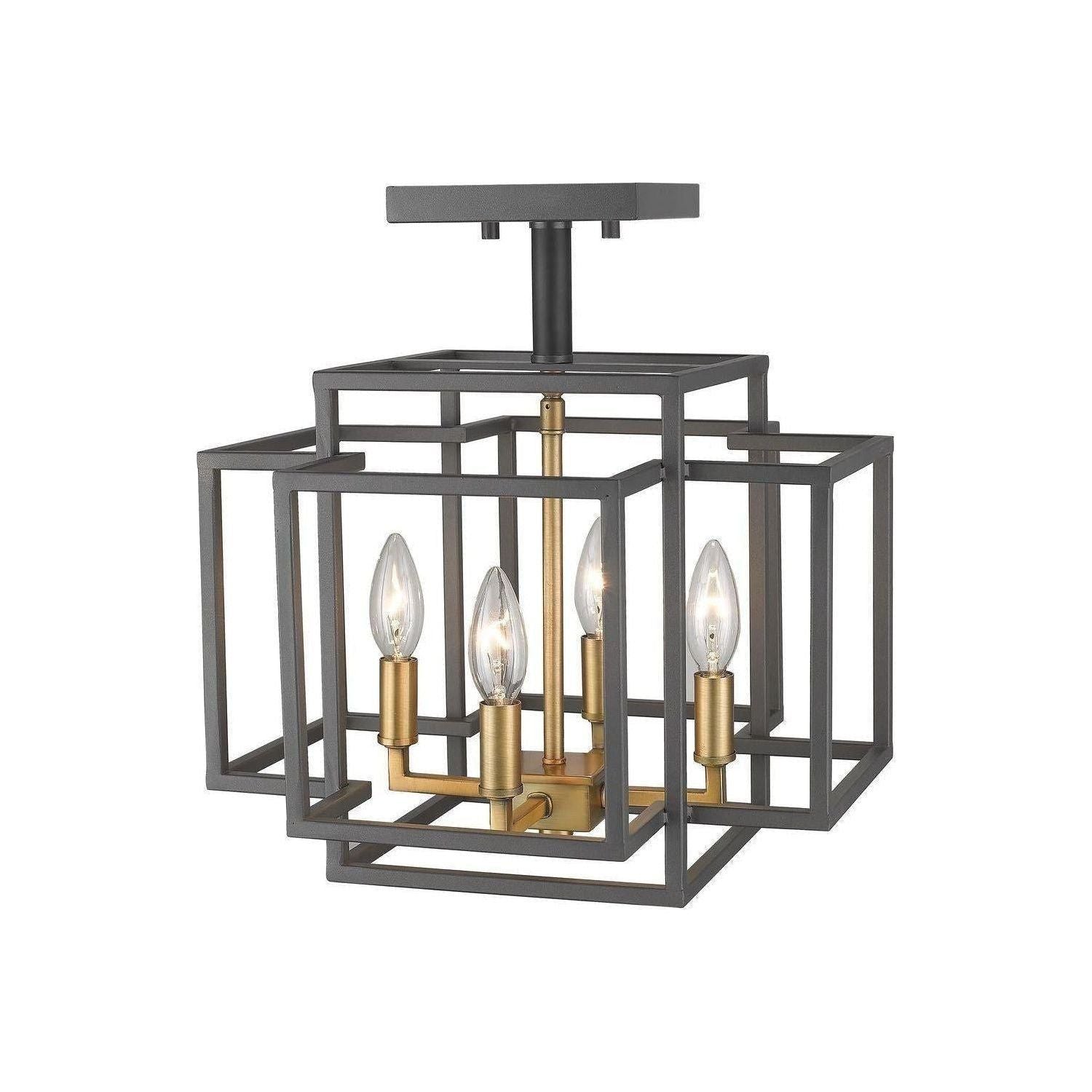 Z-Lite - Titania Semi Flush Mount - Lights Canada