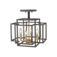 Z-Lite - Titania Semi Flush Mount - Lights Canada