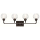 Kichler - Kichler Niles Vanity 4 Light - Lights Canada
