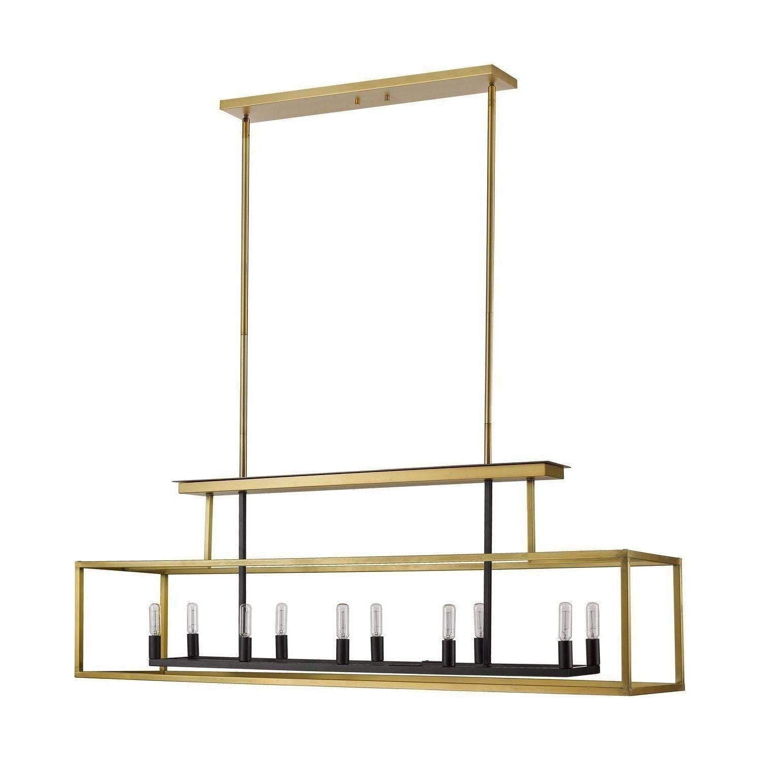 Z-Lite - Quadra Linear Suspension - Lights Canada