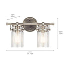 Kichler - Kichler Brinley Vanity 2 Light - Lights Canada