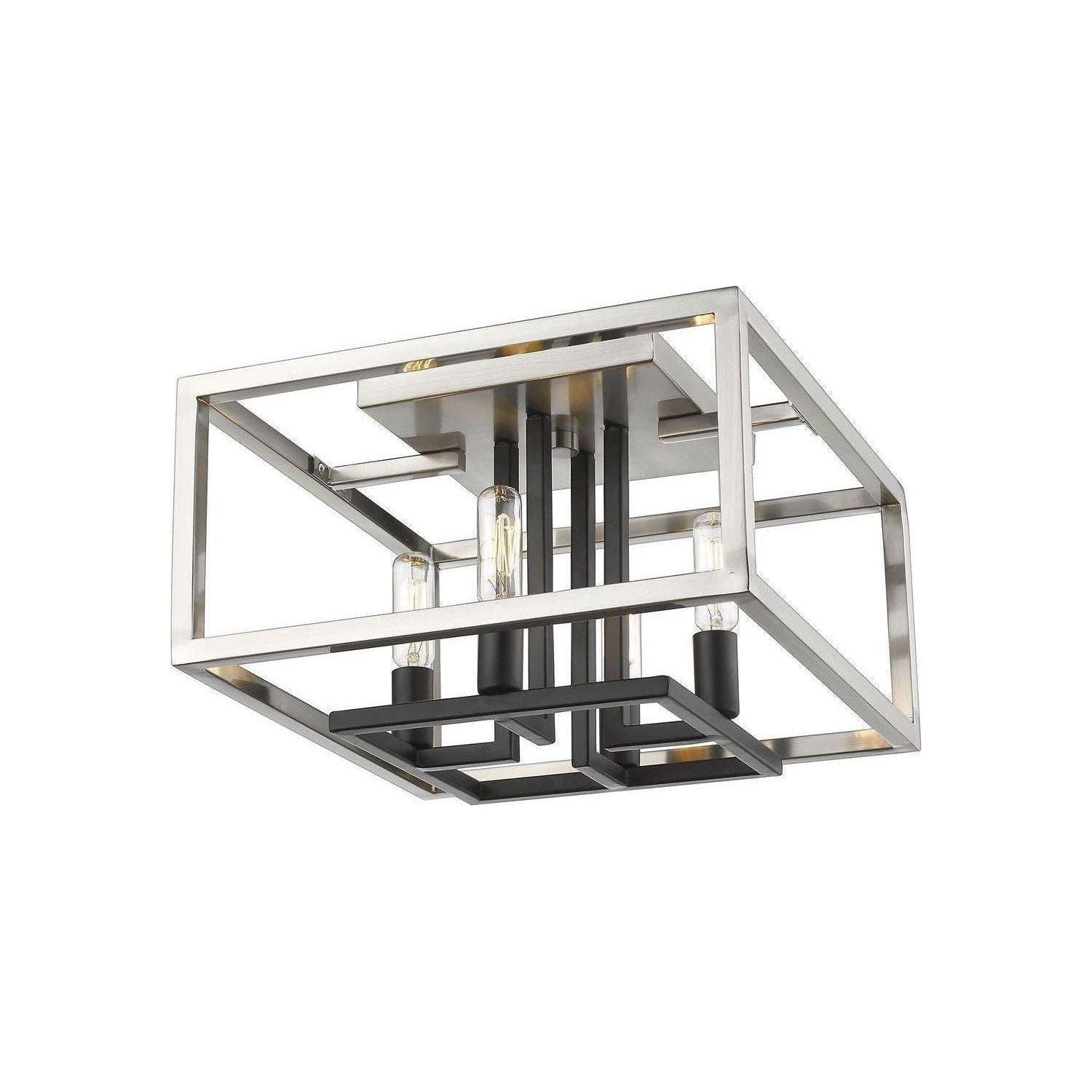 Z-Lite - Quadra Flush Mount - Lights Canada