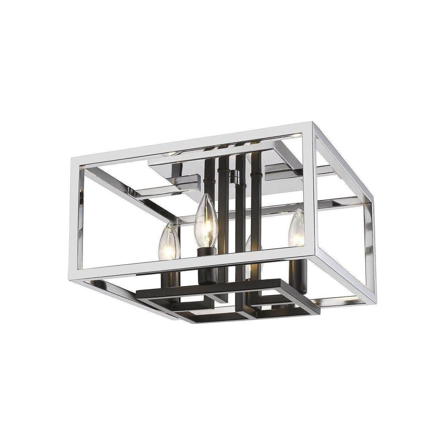 Z-Lite - Quadra Flush Mount - Lights Canada