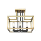 Z-Lite - Quadra Semi Flush Mount - Lights Canada