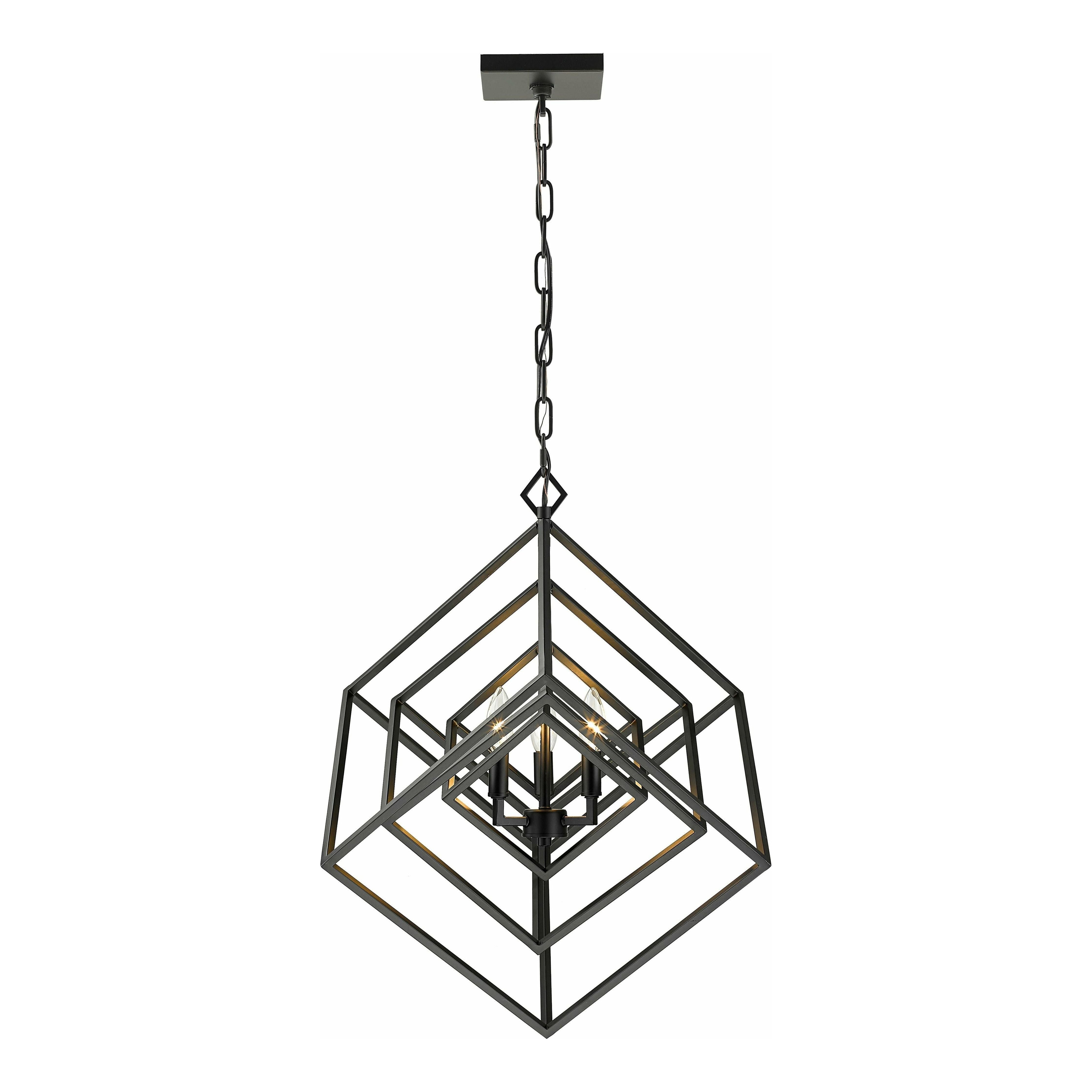 Z-Lite - Euclid 3-Light Chandelier - Lights Canada