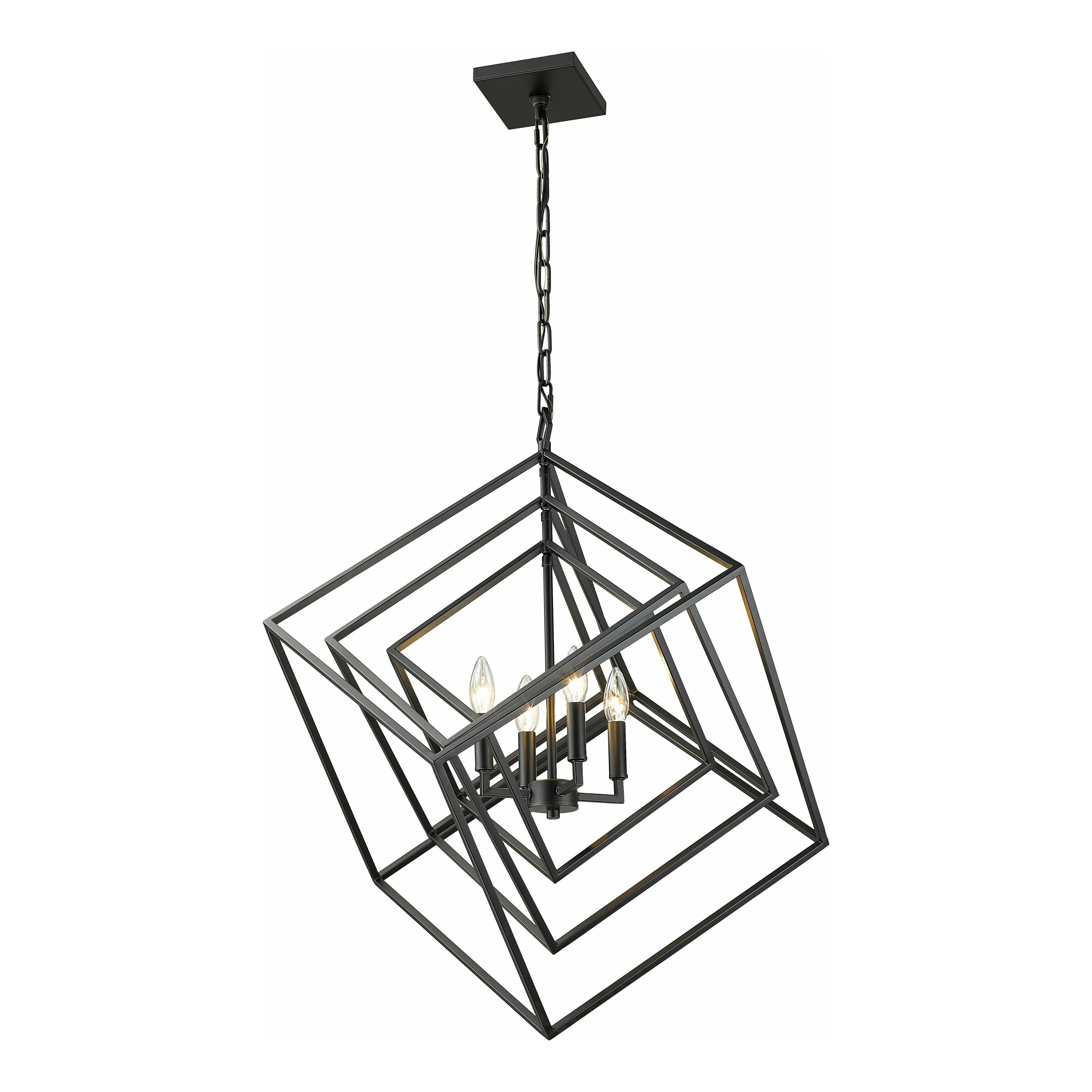 Z-Lite - Euclid 4-Light Chandelier - Lights Canada