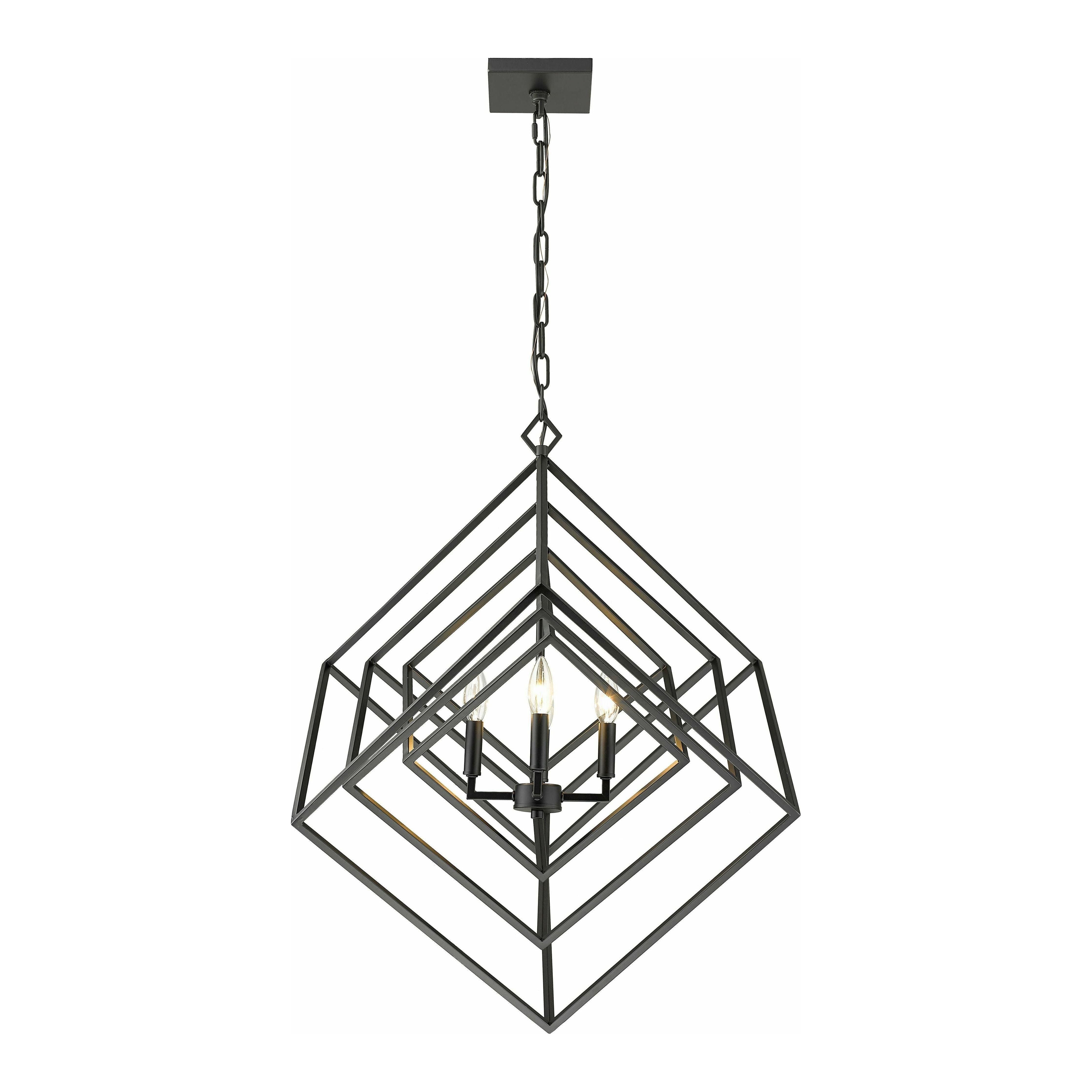 Z-Lite - Euclid 4-Light Chandelier - Lights Canada