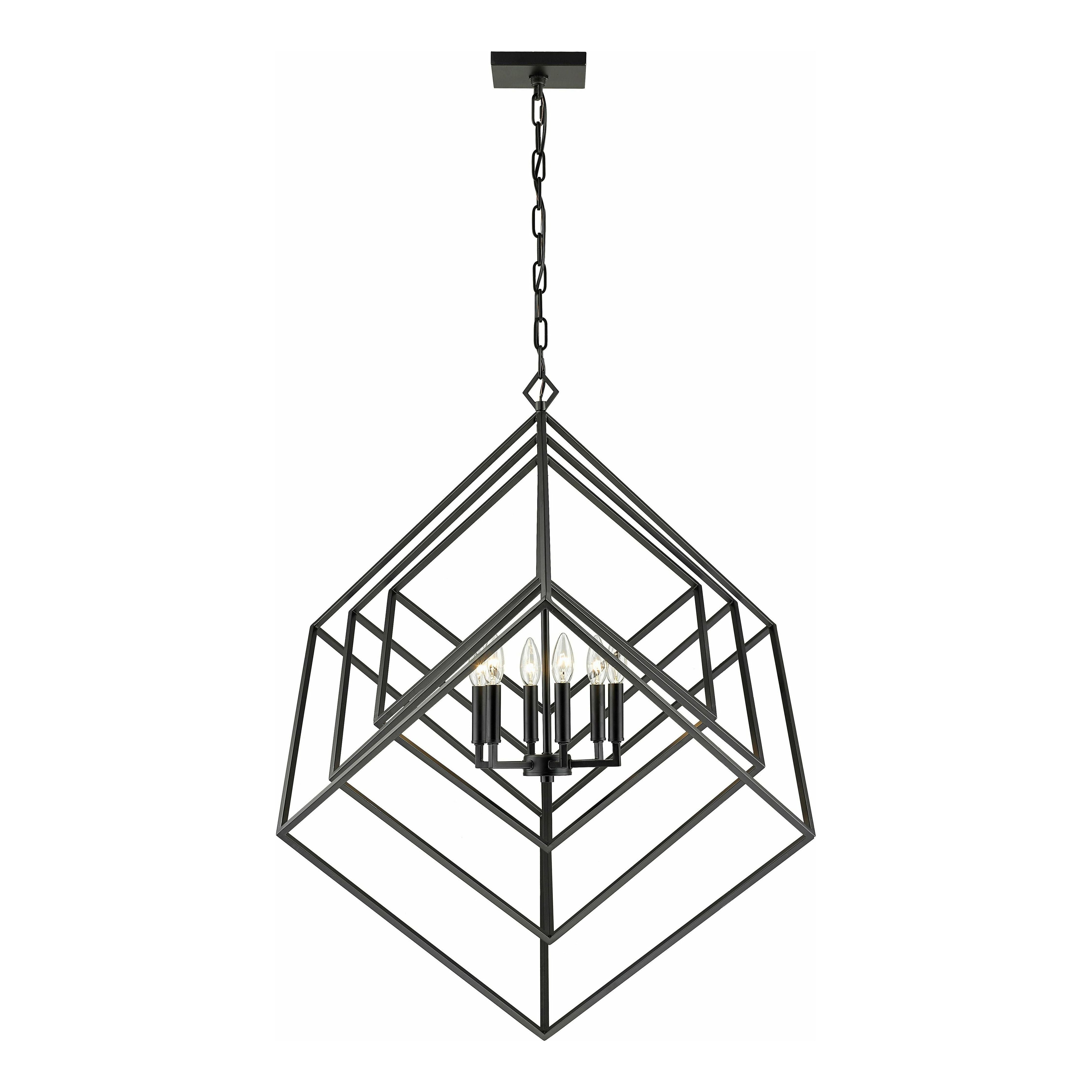 Z-Lite - Euclid 6-Light Chandelier - Lights Canada