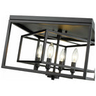 Z-Lite - Euclid 4-Light Flush Mount - Lights Canada