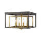 Z-Lite - Euclid Flush Mount - Lights Canada